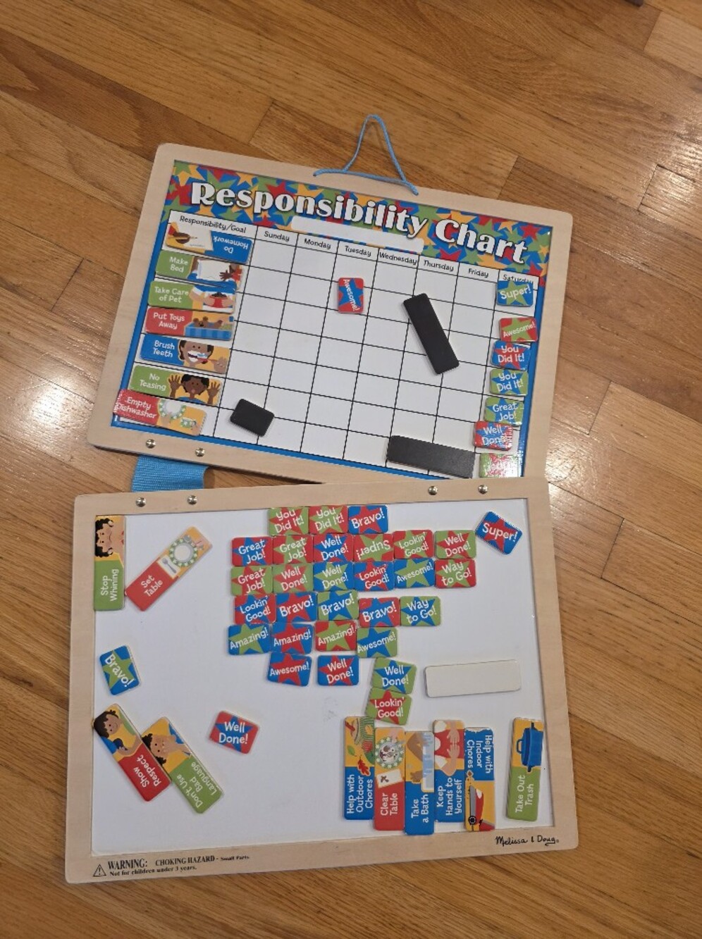 Melissa & Doug Magnetic Responsibility Chart